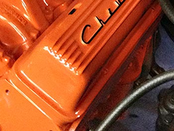 custom powder coated PML valve covers