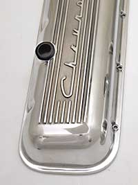 PML Big Block Chevy valve cover with breather grommet