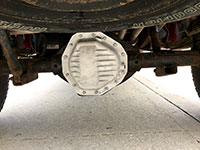 2009 Ram 2500 with PML differential cover installed