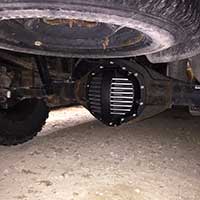 PML differential cover on 2011 Ram 2500 Diesel, side view