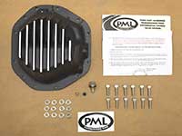 Included with PML Nissan Dana 44 rear end differential, black powder coat finish