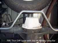 PML Nissan Diff Cover with Helwig Sway Bar