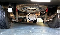 2006 GMC Canyon with PML GM 10 bolt rear end cover with level check hole