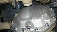 PML front differential cover on a 2003 Ram 1500, image 3