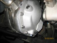PML front differential cover on a 2003 Ram 1500, image 3