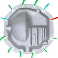 bolts used with PML cover