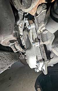 PML front differential cover installed on 2022 Sierra 3500HD