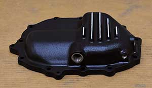 PML GM HD truck front diff cover, fill and level check hole and 1/8 NPT hole