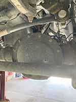 2018 Ram 3500 Diesel with stock front differential cover