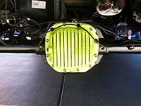 PML differential cover on 2015 Ford F-150 truck, straight view