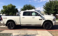 2017 Ram 2500 Laramie with PML differential covers installed on rear and front axles