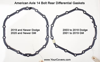 New AAM gasket compared to pre 2019 gasket
