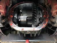 2000 Hummer H1 differential aftermarket brake kit