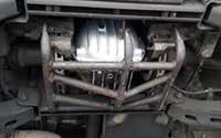 2003 Hummer H1 with PML rear differential cover installed