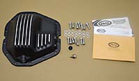 PML differential cover includes hardware, powder coat finish