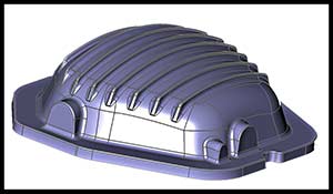 PML Dana M300 differential cover design