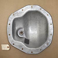 Inside of 2020 and newer GMC and Chevrolet stock rear differential cover