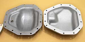 PML Dana M275 Differential Cover inside compared to stock
