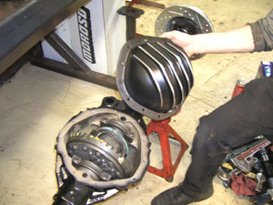 Installing a PML 12 bolt truck differential cover on a 1972 C10