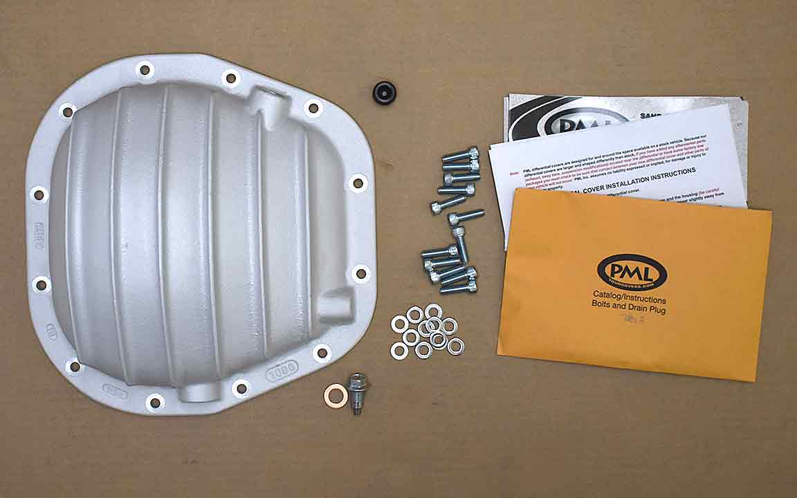 Included with PML Ford 10.5 differential cover