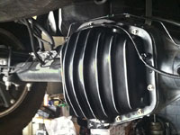 2013 F150 truck with a heavy duty PML differential cover