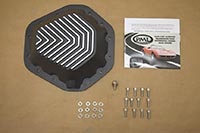 hardware included with PML GM 14 bolt 10.5, black powder coat finish