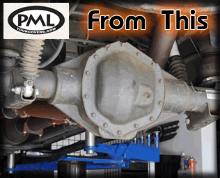 PML differential cover for Dodge Ram 2500