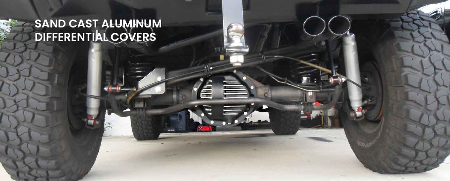 PML heavy duty aluminum  differential covers for many makes and models