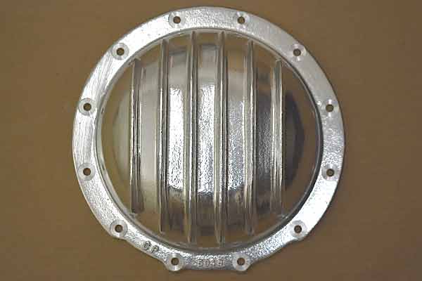 Top view of differential cover.