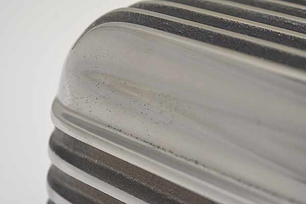 Some large amounts of porosity on first valve cover.
