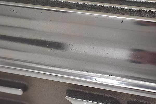 Some large amounts of porosity on second valve cover.