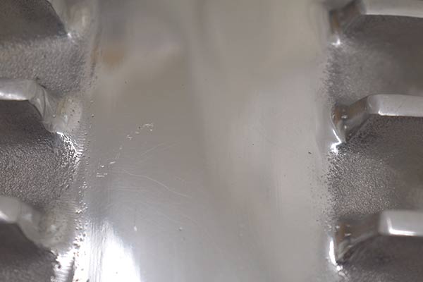 A small scratch on top of differential cover.