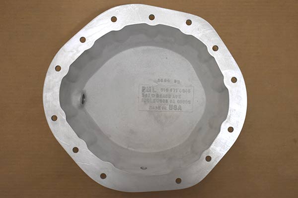 Inside of differential cover.