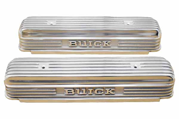 Front view of valve covers.