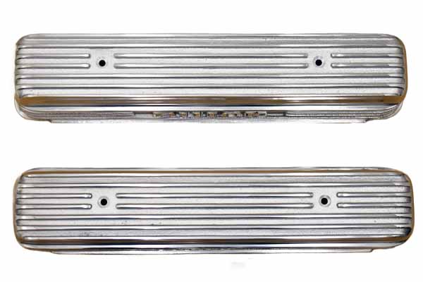 Top down view of valve covers.