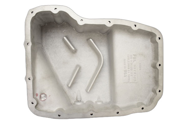 Inside of transmission pan.
