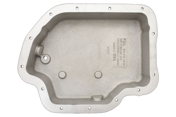 Inside of transmission pan.