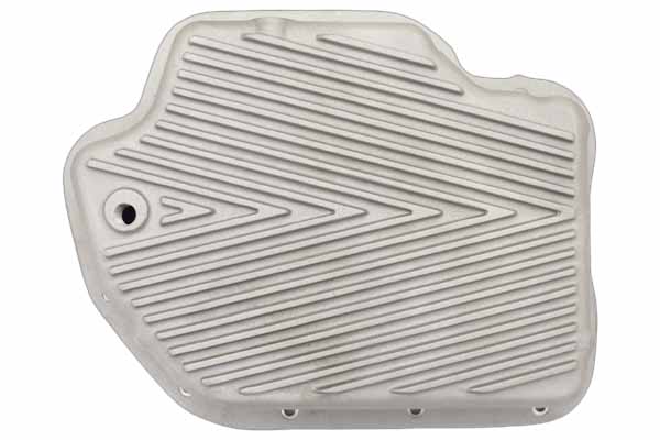 Top down view of transmission pan.