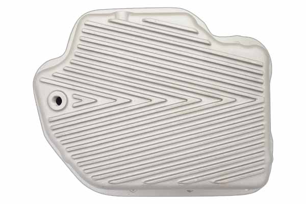 Top down view of transmission pan.