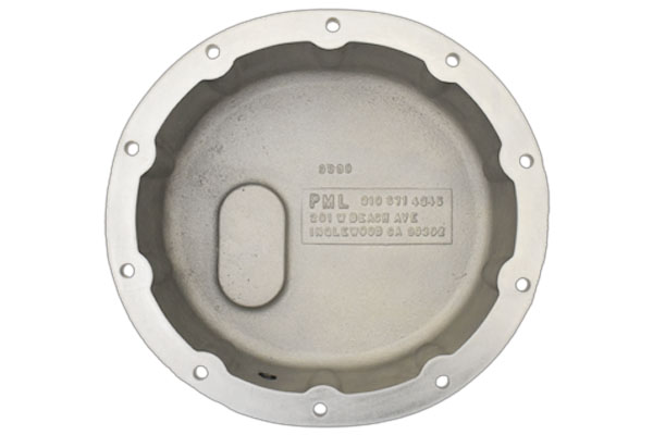 Inside of differential cover.