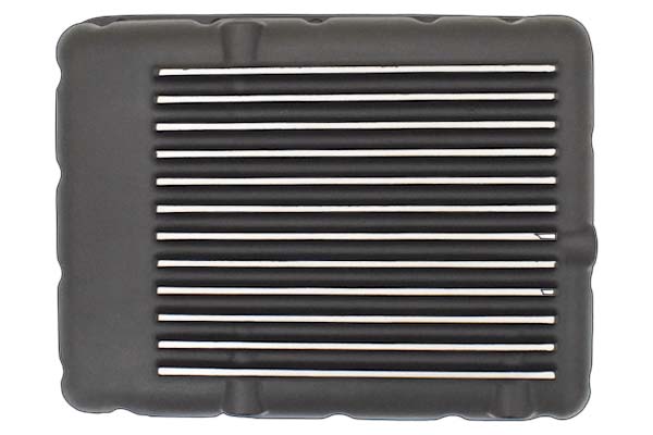 Top down view of transmission pan.