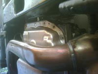 Chevy Avalanche, before PML 6L80E transmission pan