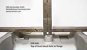 stand pipe inside PML 6L80 deep pan