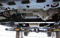 2013 Suburban with PML 6L80E transmission pan