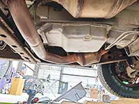 2018 Chevy Express 3500 6L90 with stock transmission pan