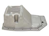 PML 6L90 transmission pan, passenger side, plug in level check/fill hole