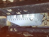 PML Nissan transmission pan on 2006 Titan