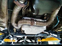 2004 Grand Cherokee, 4.7, PML transmission pan, Hurricane Headers exhaust