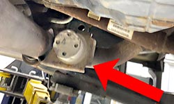 Dampener on exhaust of 2015 Ram 2500