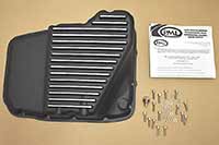 included with PML Chrysler RFE transmission oil pan for Hemi trucks, black powder coat finish